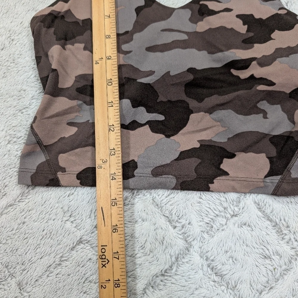 Lululemon Sports Bra Womens 4 Brown Bronze Heritage Camo Align Tank Top